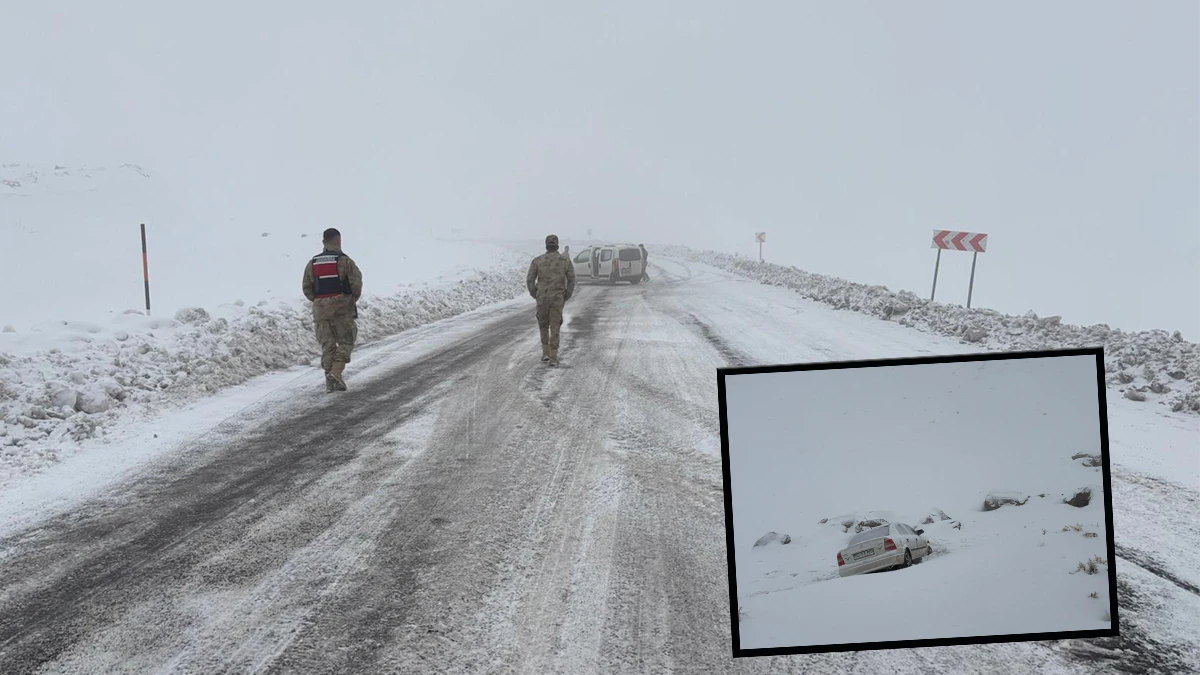 Şanlıurfa’da bu güzergahtan geçecekler dikkat! Yol yüzeyi buz tuttu