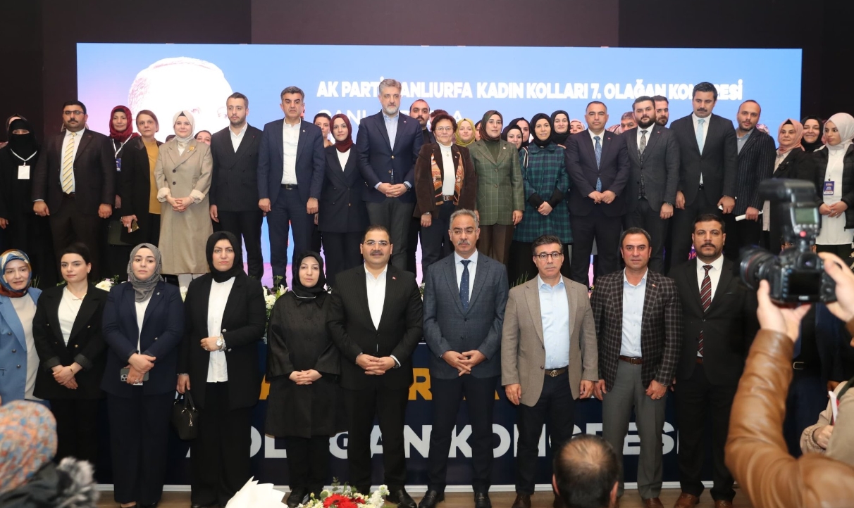 AK Parti Şanlıurfa Kadın Kolları Yönetim Kurulu belli oldu! Kongre yapıldı...