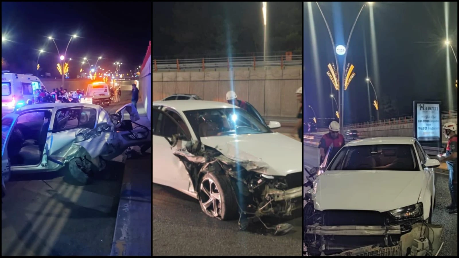 Urfa’da zincirleme trafik kazası