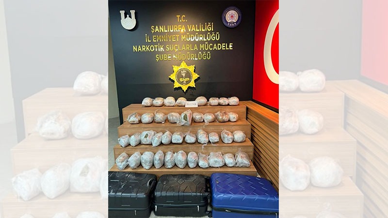 Urfa’da narkotik operasyonu! 5 gözaltı