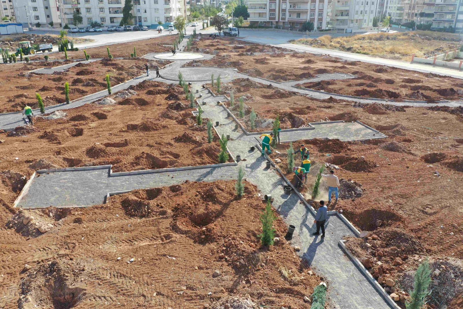 Urfa’da nefes alınacak yeni yeşil alan