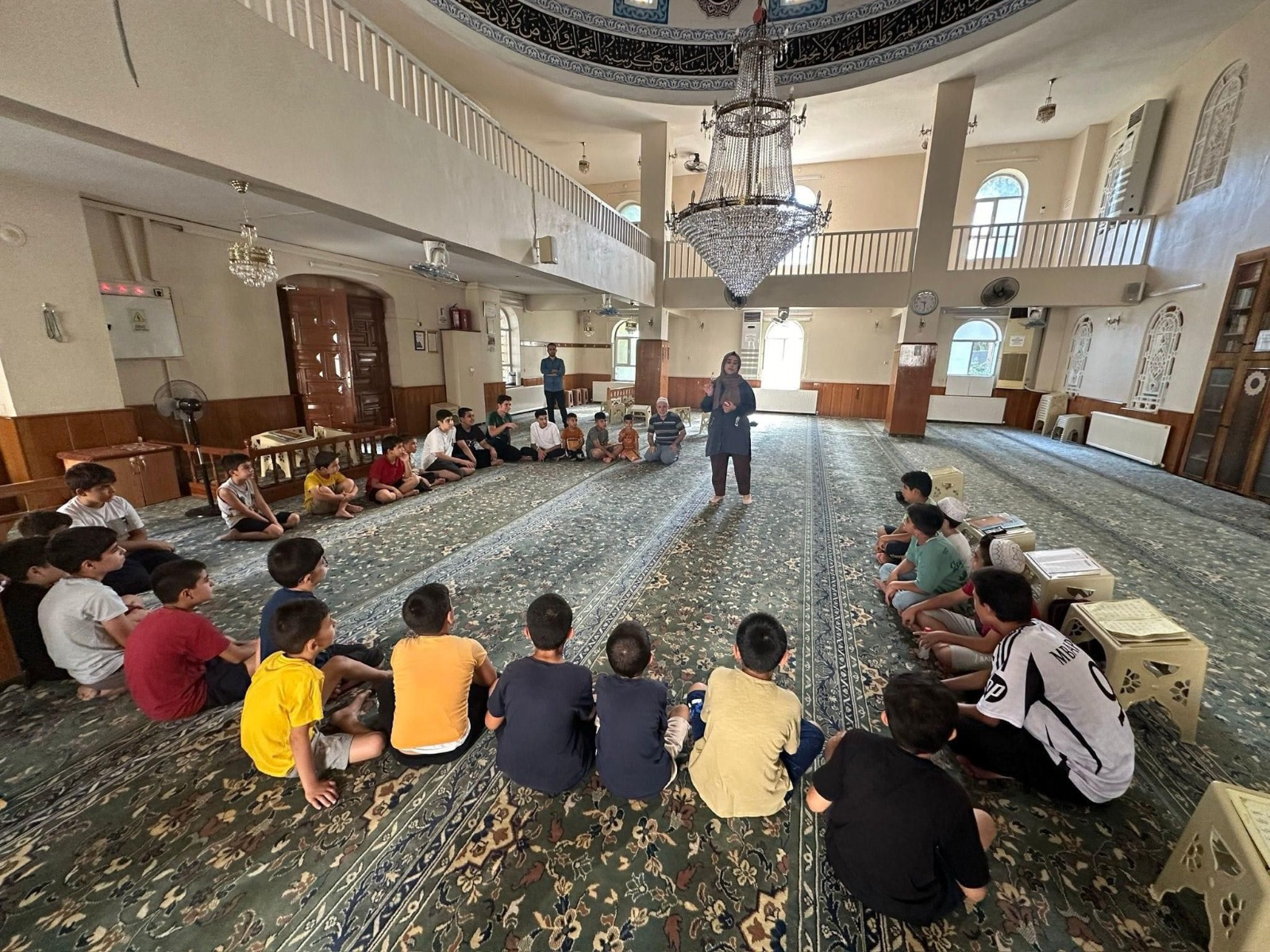 Şanlıurfa’da Kur’an kursu öğrencilerine ağız ve diş sağlığı eğitimi verildi