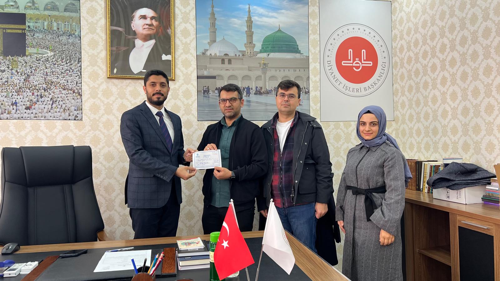 Şanlıurfa’da kermeste elde edilen gelirler Gazze’ye gönderildi