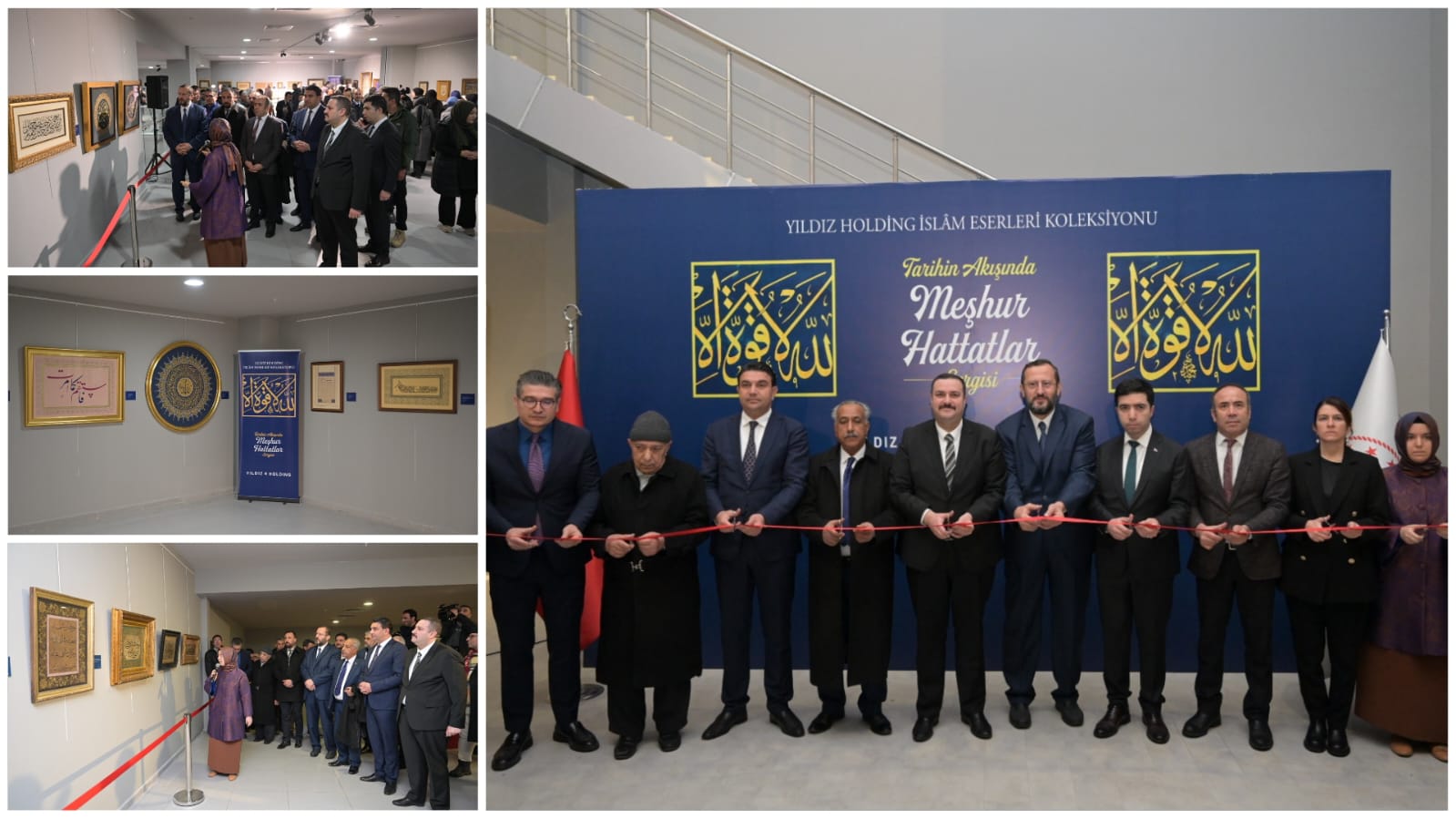 Şanlıurfa'da “Tarihin Akışında Meşhur Hattatlar” sergisi kapılarını açtı! Yoğun ilgi...