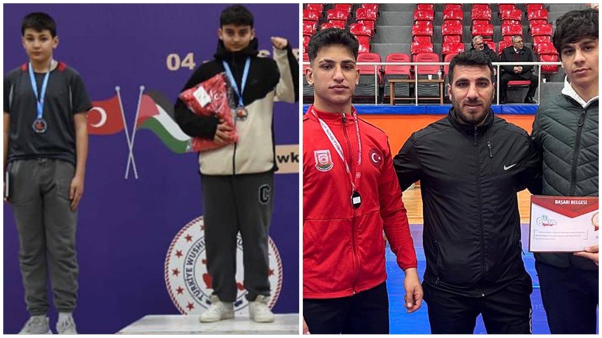 Şanlıurfalı sporculardan farklı branşlarda çifte madalya