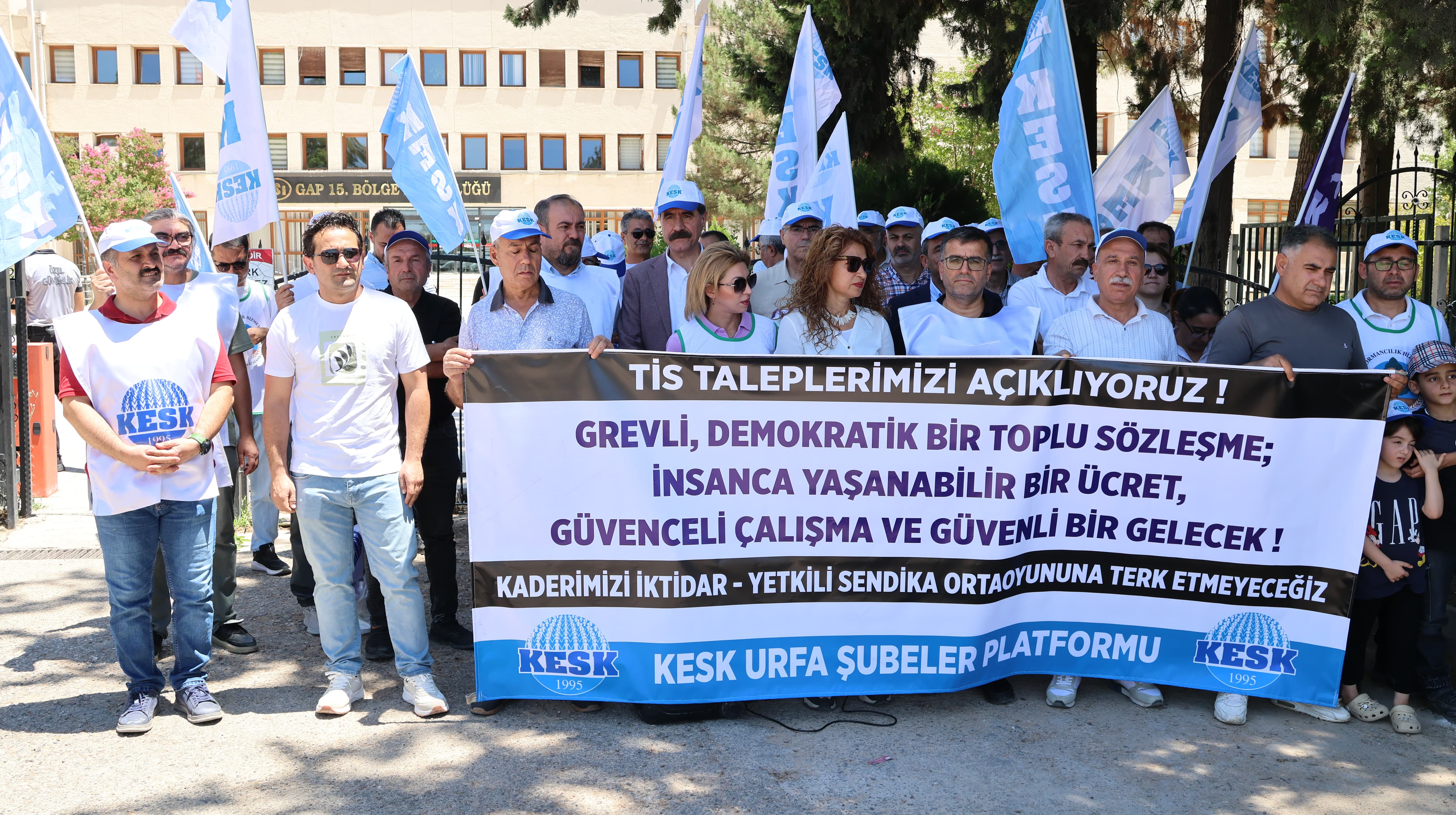 KESK Şanlıurfa'da seslendi... TÜİK'in enflasyon verilerine tepki