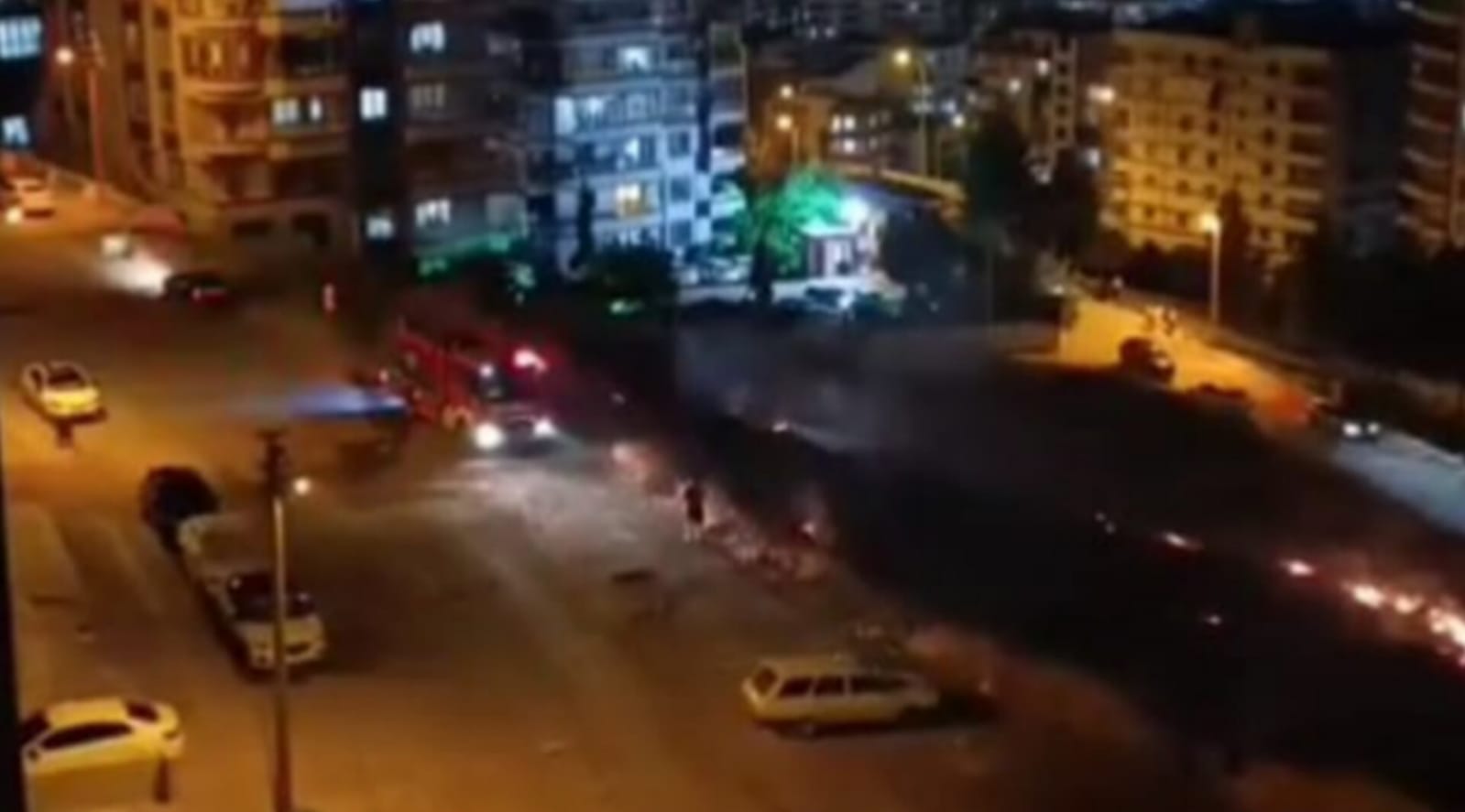 Şanlıurfa'da eğlence faciaya dönüşüyordu! Yangın çıktı