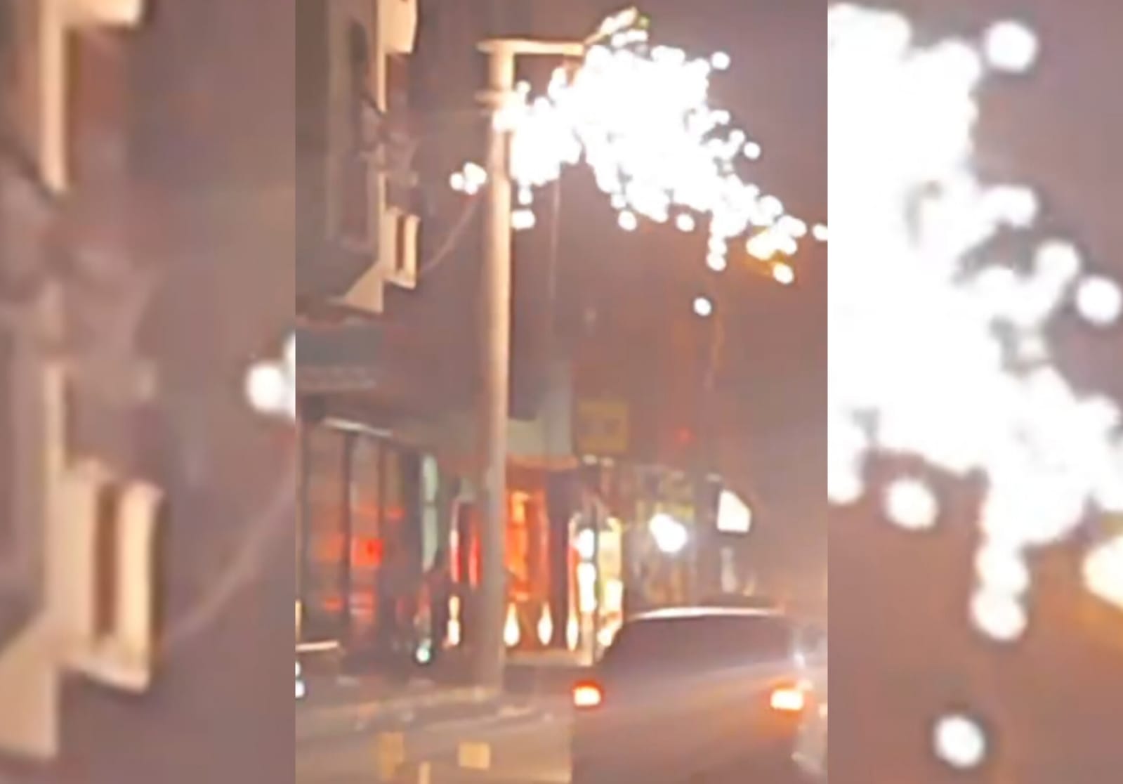 Peş peşe patladı... Mahallede tehlikeli anlar