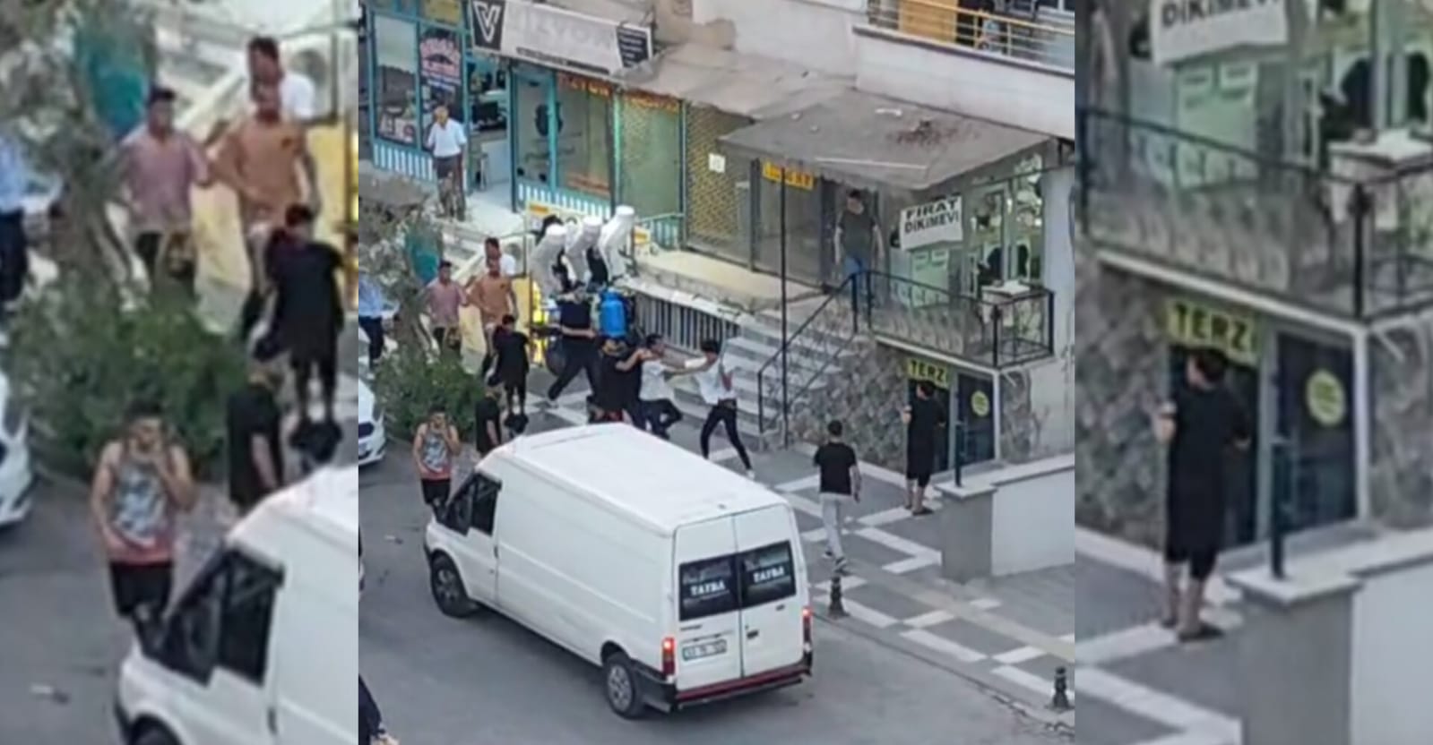 Şanlıurfa'da kavga kameralarda! Birbirlerine sopalarla saldırdılar