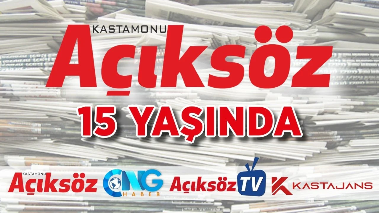 Açıksöz Gazetesi 15 yaşında