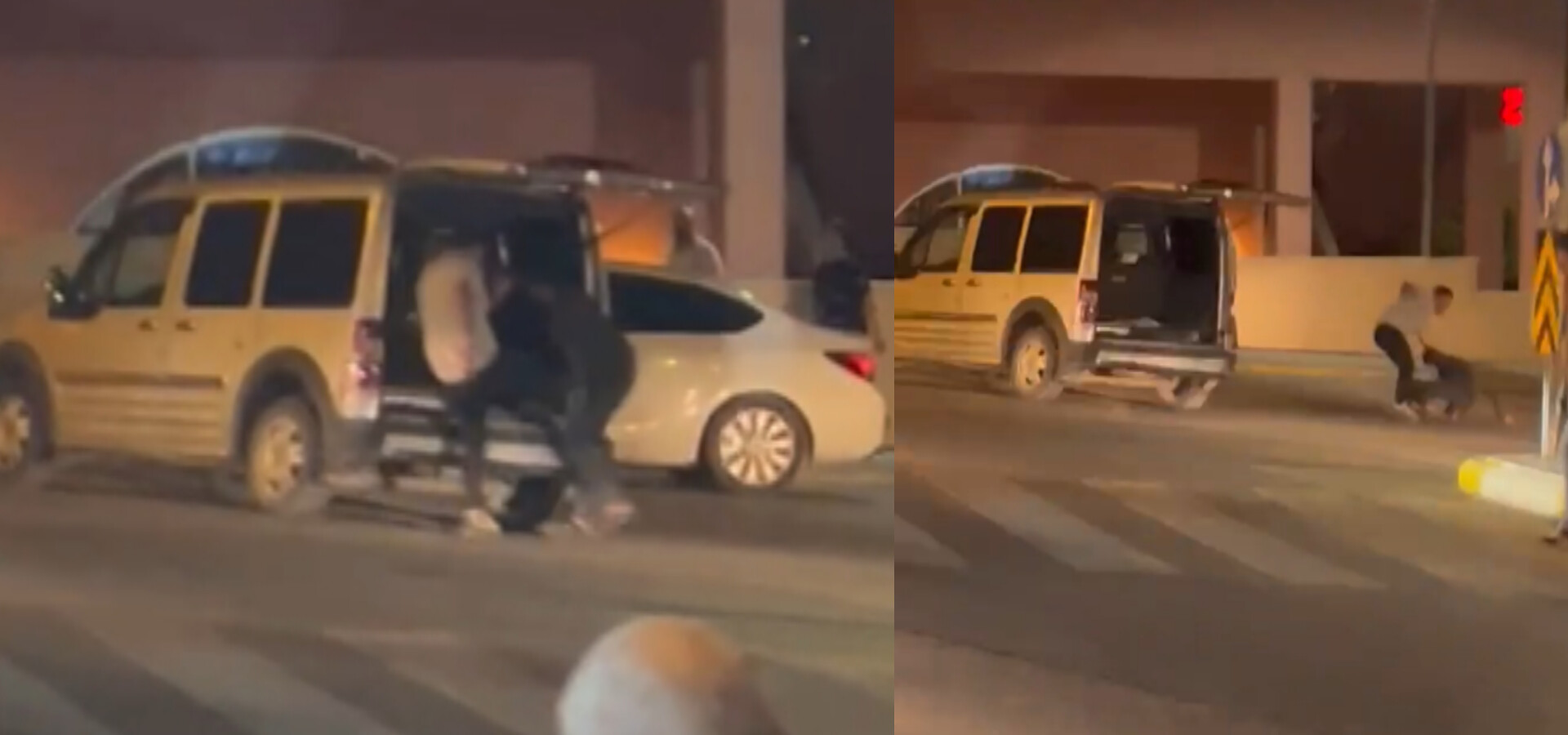 Tekme atıp, silah çekti! Şanlıurfa'da korku dolu o anlar kamerada...