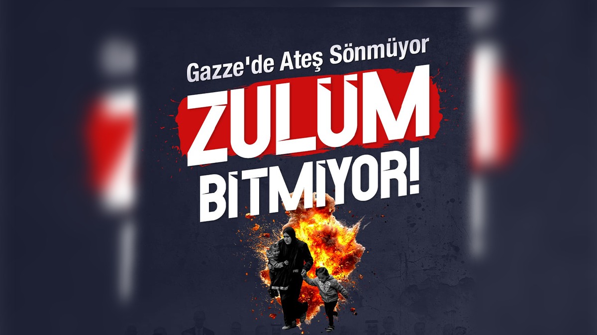 Köklü Değişim’den Gazze için uluslararası çağrı: Ateşkes yalan, barış aldatmaca