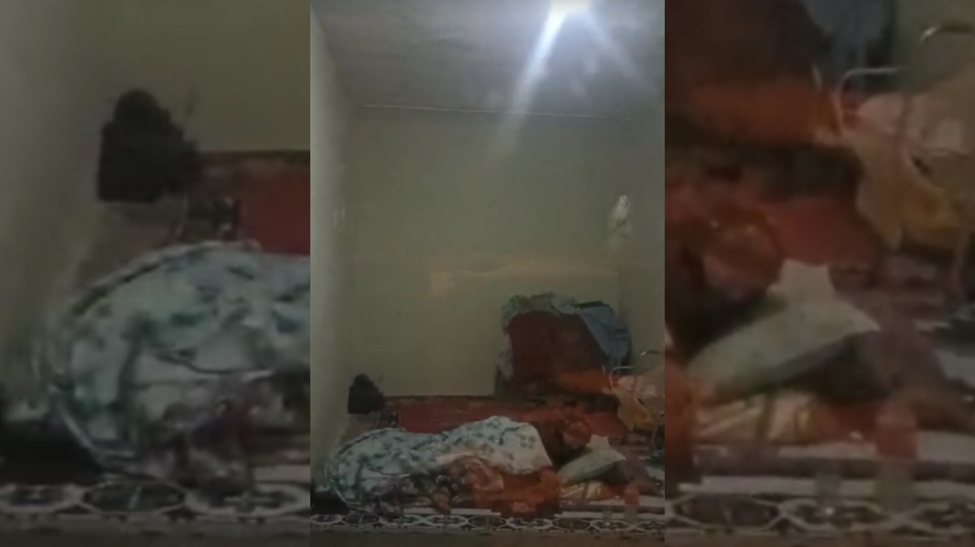 Yaşlı kadın soğukta terk edildi iddiası! Vatandaşlardan yardım çağrısı