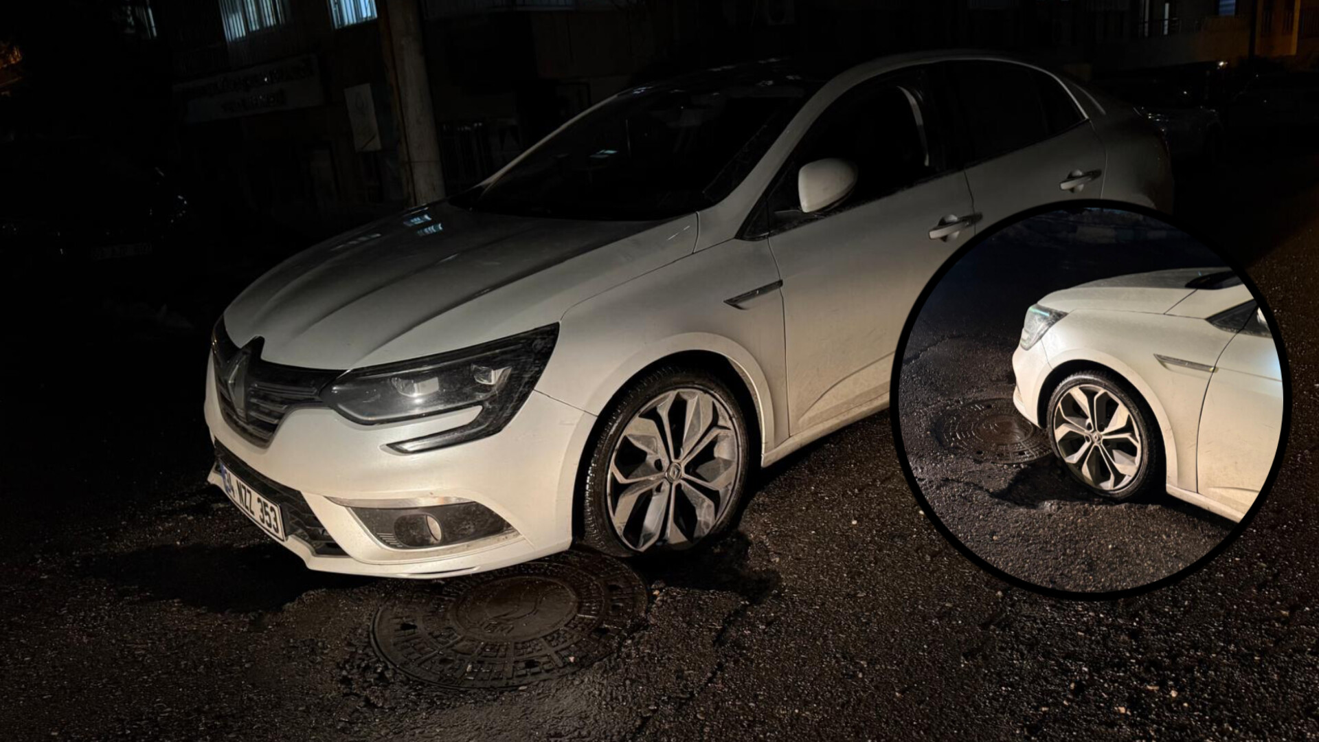 Şanlıurfa'da çöken asfaltta fatura vatandaşa kesildi! Görünmez tuzak...