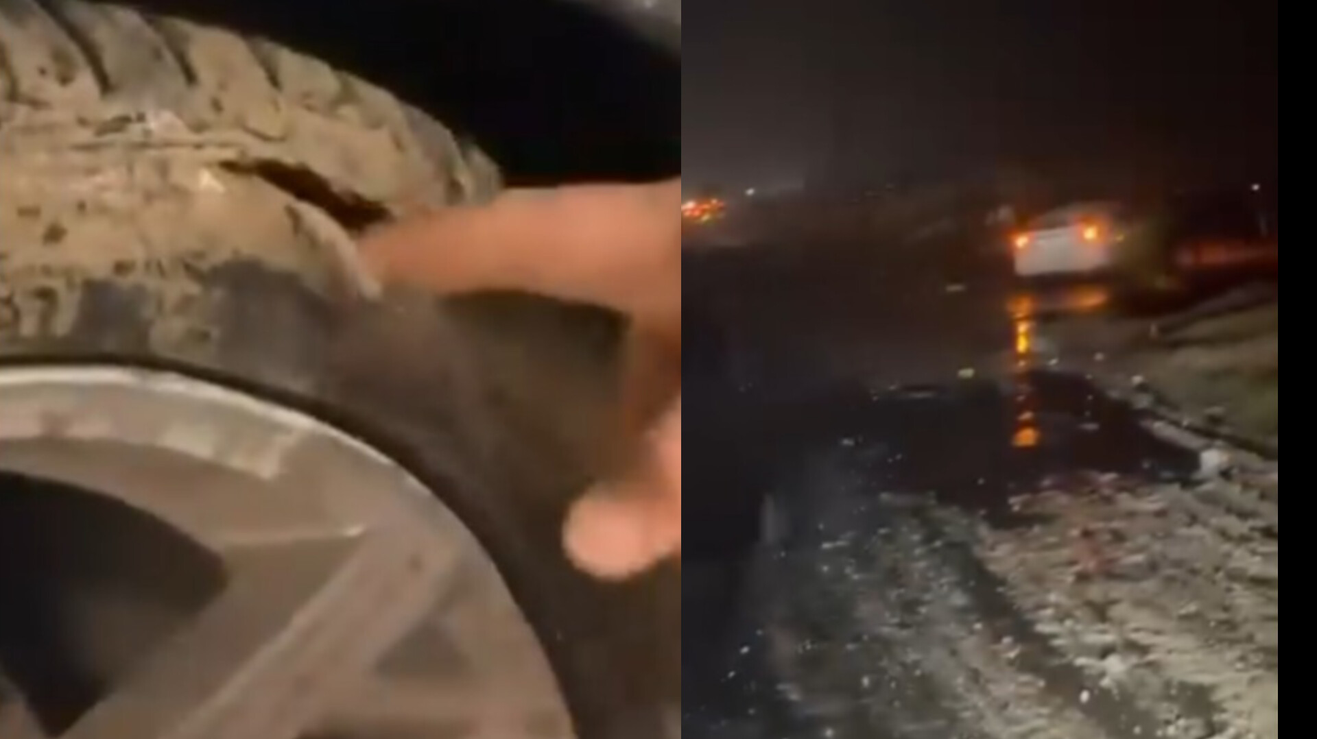 Şanlıurfa'da ölümle burun buruna! 7 araç peş peşe yolda kaldı