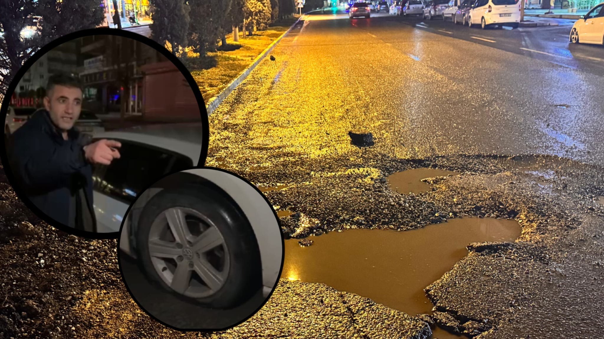 Şanlıurfa'da görünmez tuzak! Araçlar zarar gördü, acil önlem çağrısı