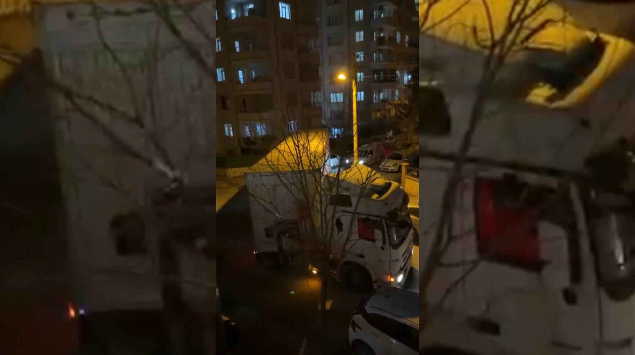 Şanlıurfa'da bir garip yol meselesi! TIR sokakta sıkıştı...