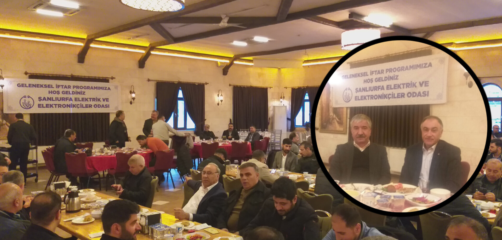 Elektrikçiler Odası iftarda buluştu... Başkan Sağlam'dan anlamlı mesaj