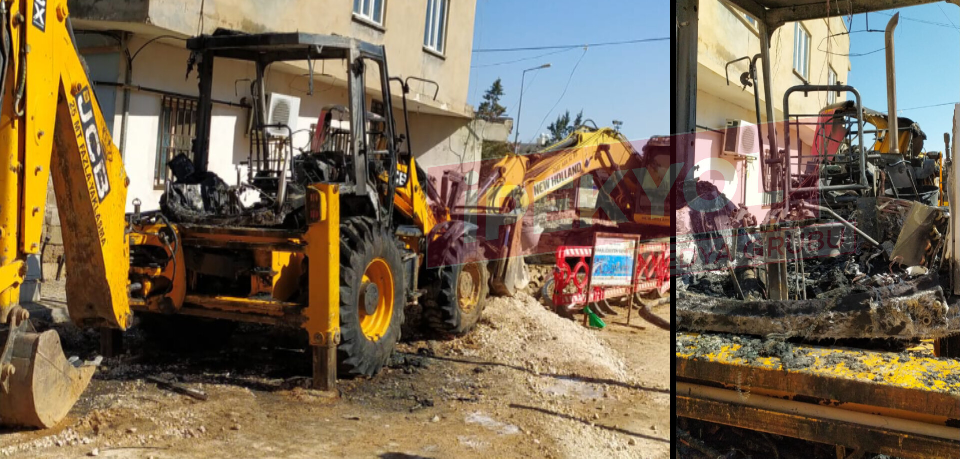 Şanlıurfalı şoförün ekmek teknesi komşuda küle döndü! Kundaklama iddiası...