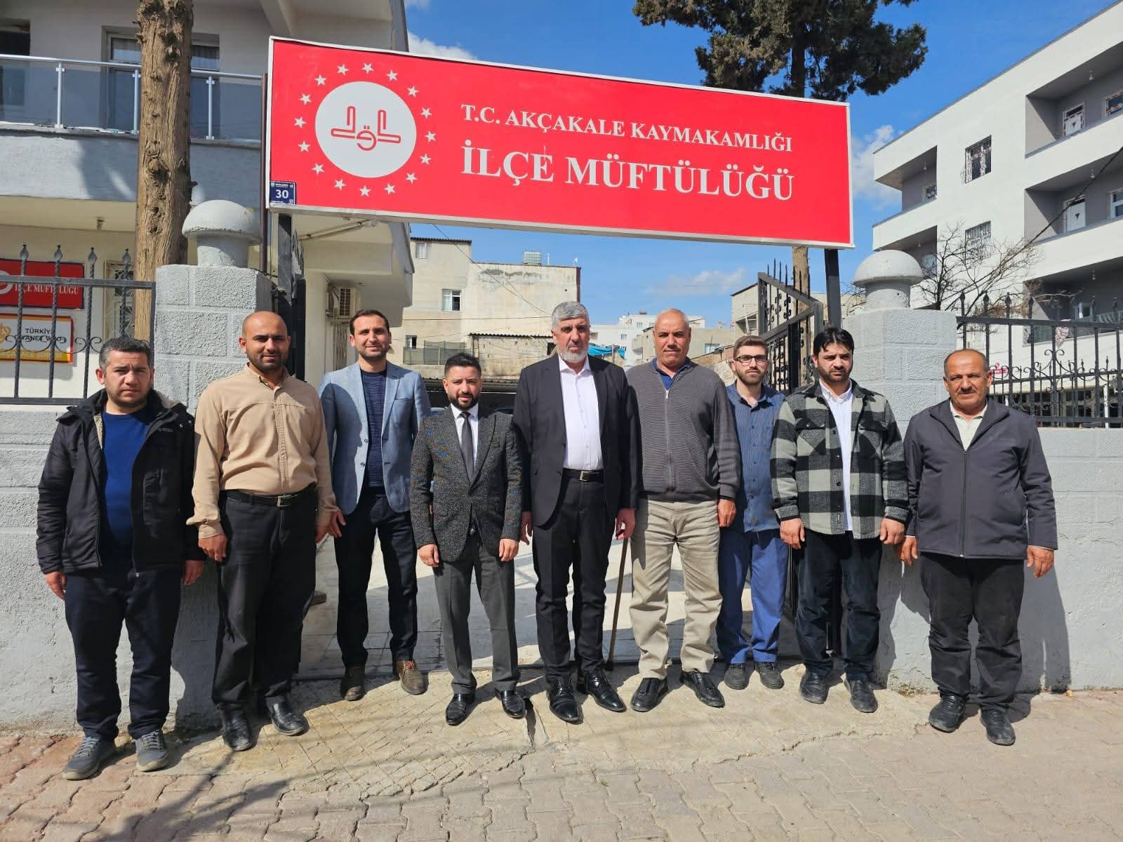 İl Müftüsü Ramazan Tolan’ın veda ziyareti: Akçakale'ye gitti