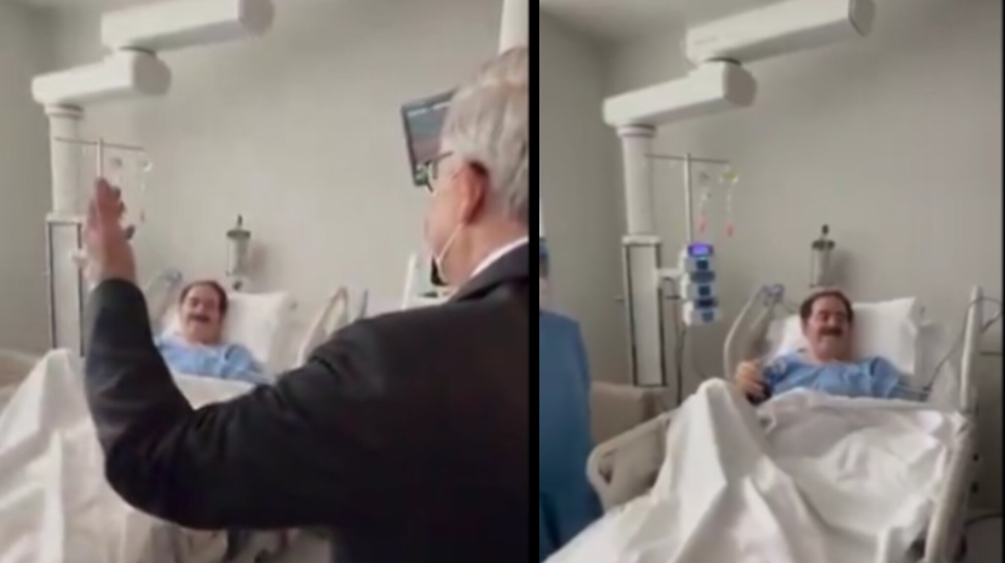 İbrahim Tatlıses ziyaretine gelen ismi türküyle karşıladı