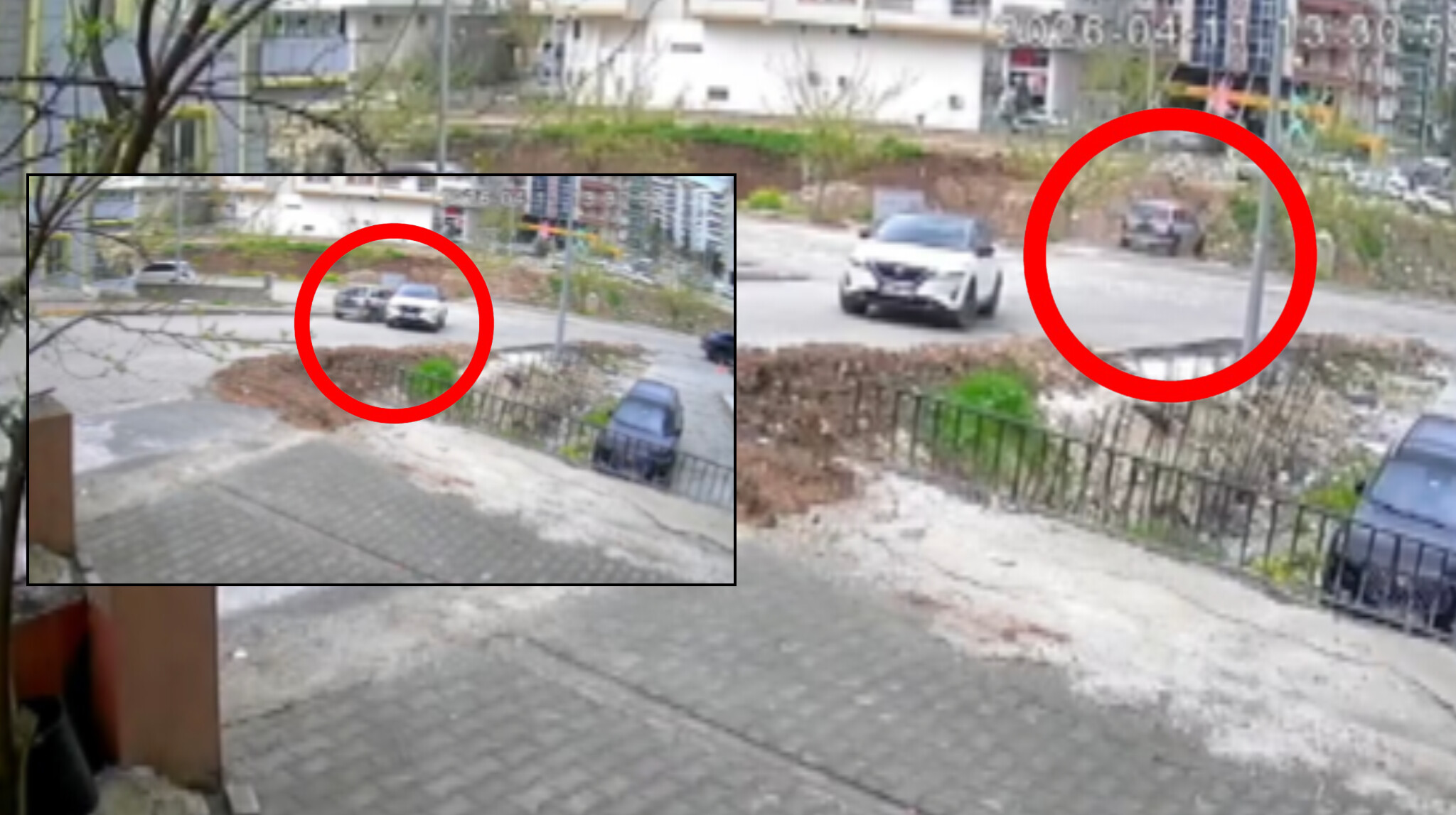 Saniye saniye görüntülendi: Şanlıurfa'da aracın dereye uçtuğu anlarda muzice kurtuluş!