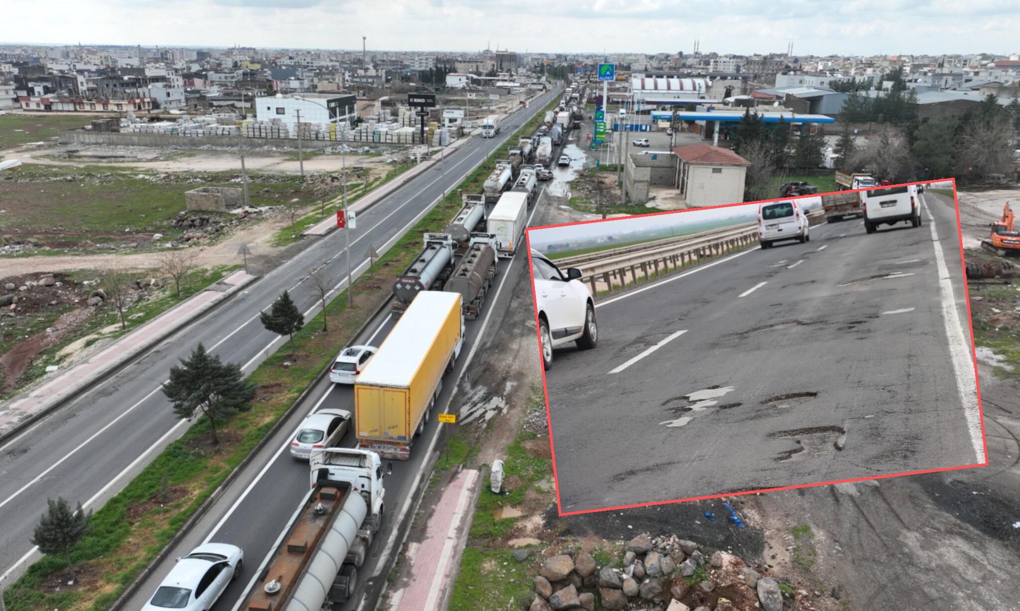 İpekyolu değil, çile yolu: Ticaret ve turizm güzergahında utandıran manzara!