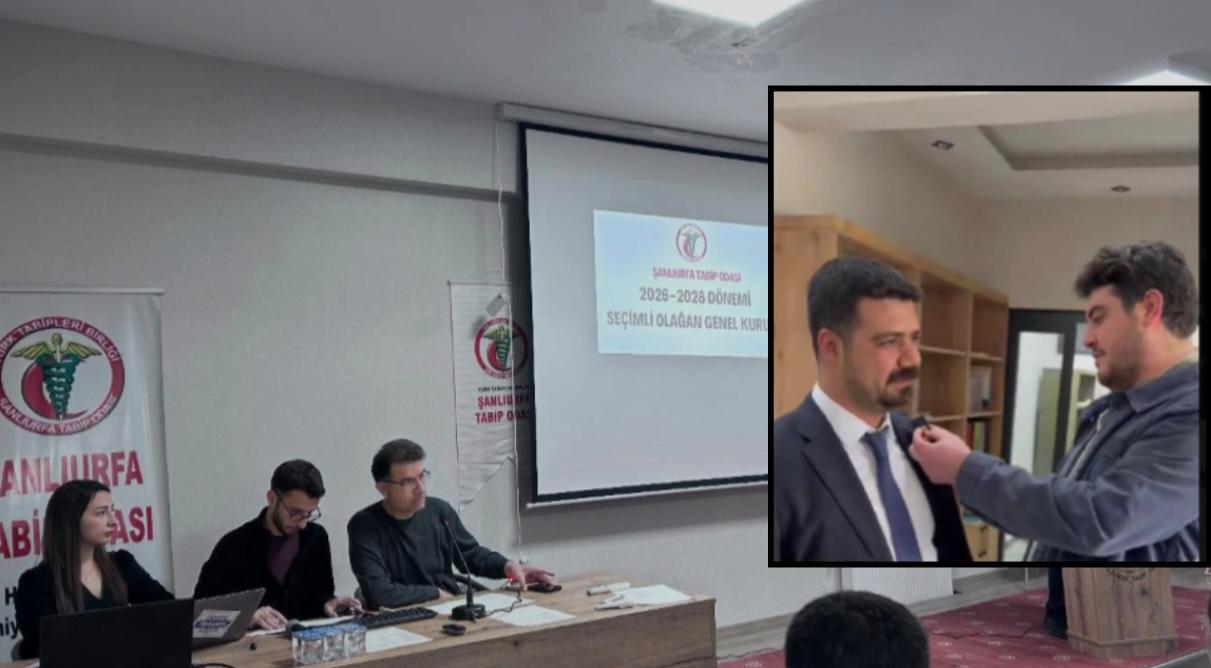 Şanlıurfa Tabip Odası’nda yeni dönem: Başkan seçildi!