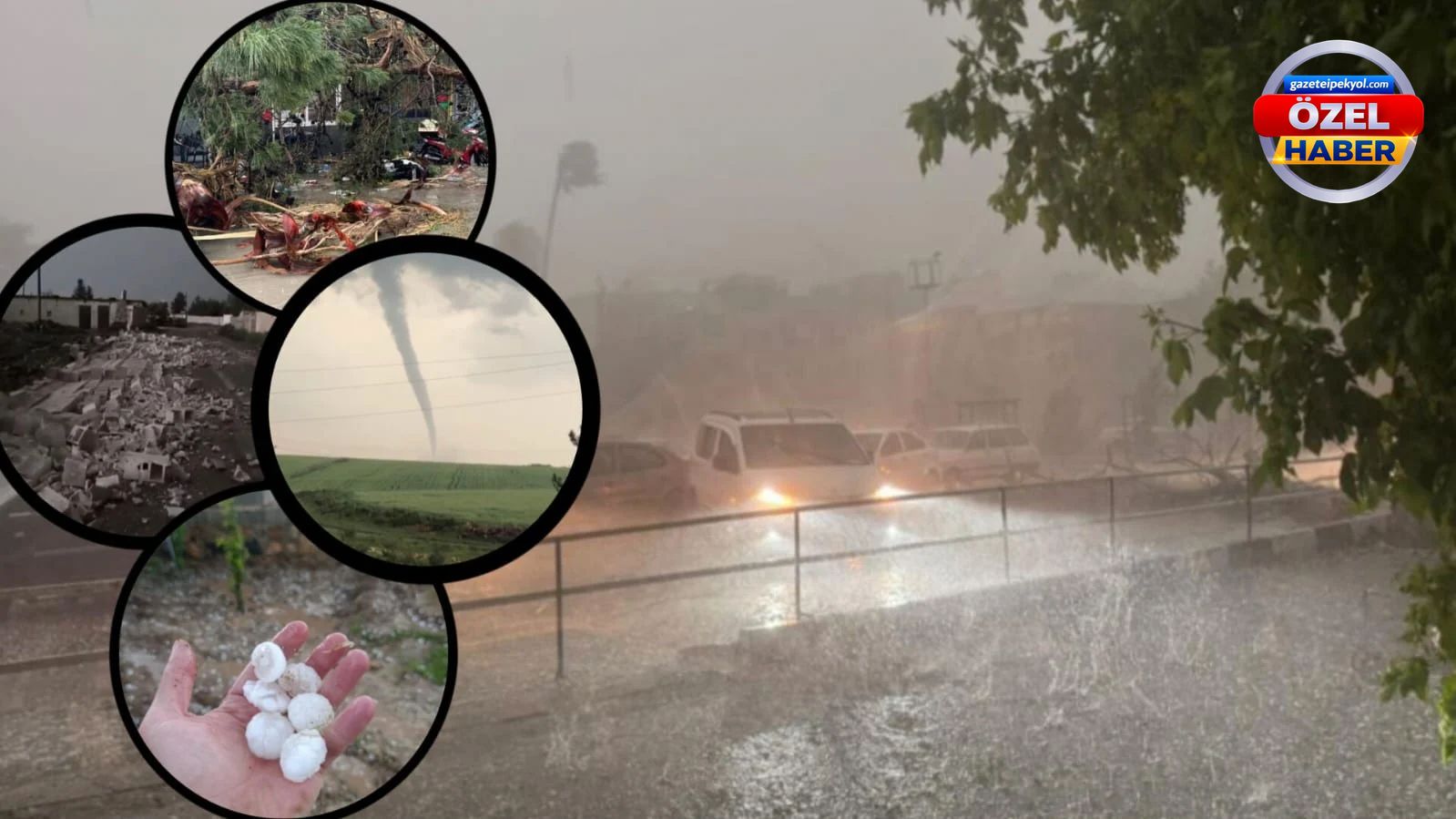 Şanlıurfa'da felaketin adı "Downburst" mü? Yaktı, yıktı, can almadan geçmedi!
