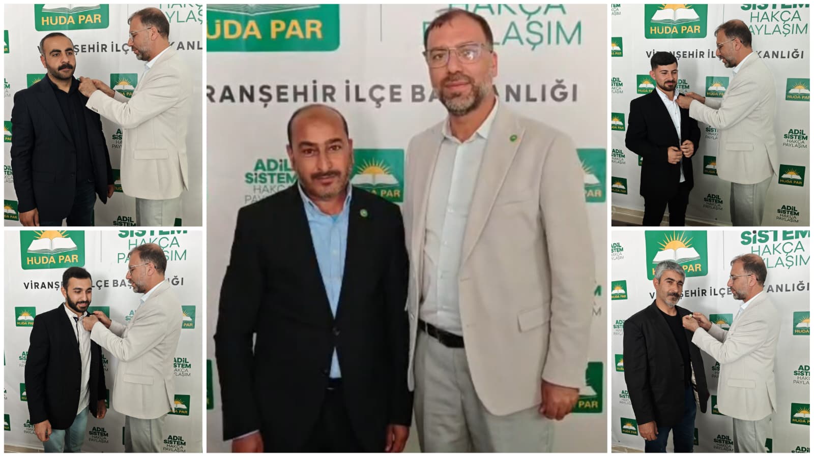 Viranşehir'de HÜDA PAR kongresi: Başkan Tekin güven tazeledi