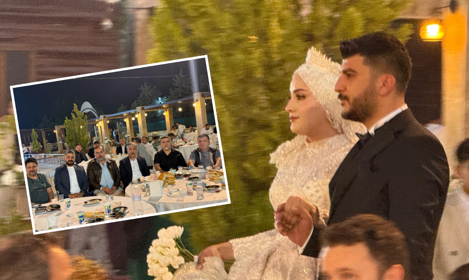 Belediye Başkan Yardımcısı Sağlam'ın mutlu günü: Yeğeni evlendi