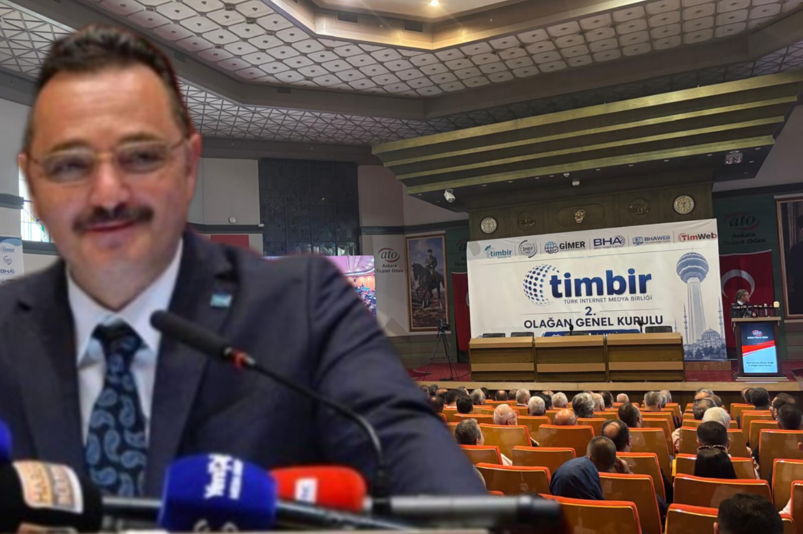 TİMBİR Genel Kurulu’nda yeni dönem heyecanı: Dr. Süleyman Basa güven tazeledi