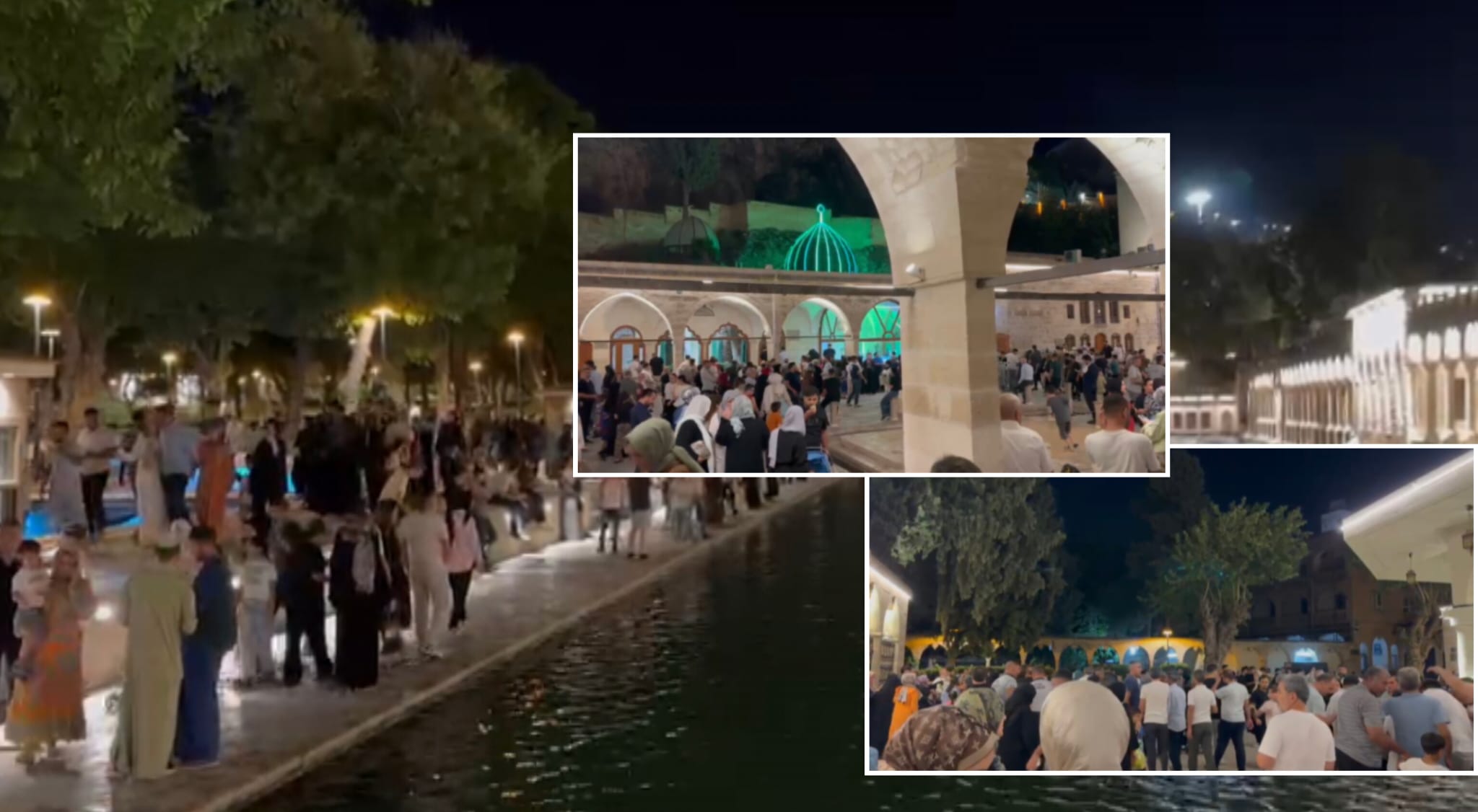 Şanlıurfa'nın kalbinde kandil bereketi: Eller semaya açıldı, ikramlar paylaşıldı...