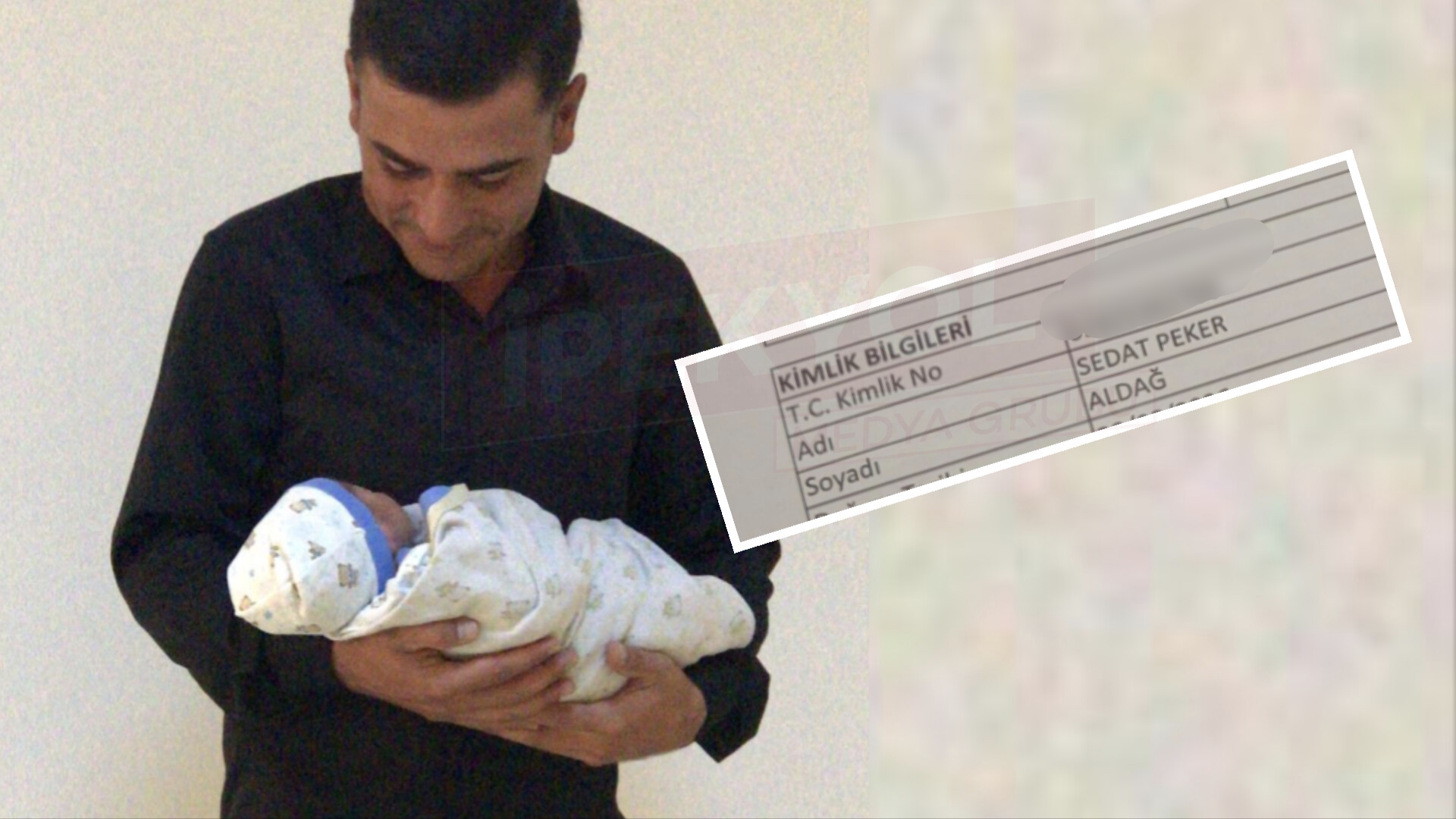 Şanlıurfalı aileden yeni doğan bebeğe Sedat Peker ismi