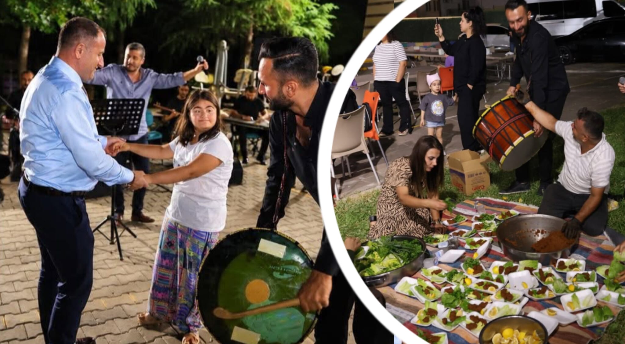Şanlıurfa'da renkli görüntüler: Engelsiz Yaşam Merkezi’nde sıra gecesi...