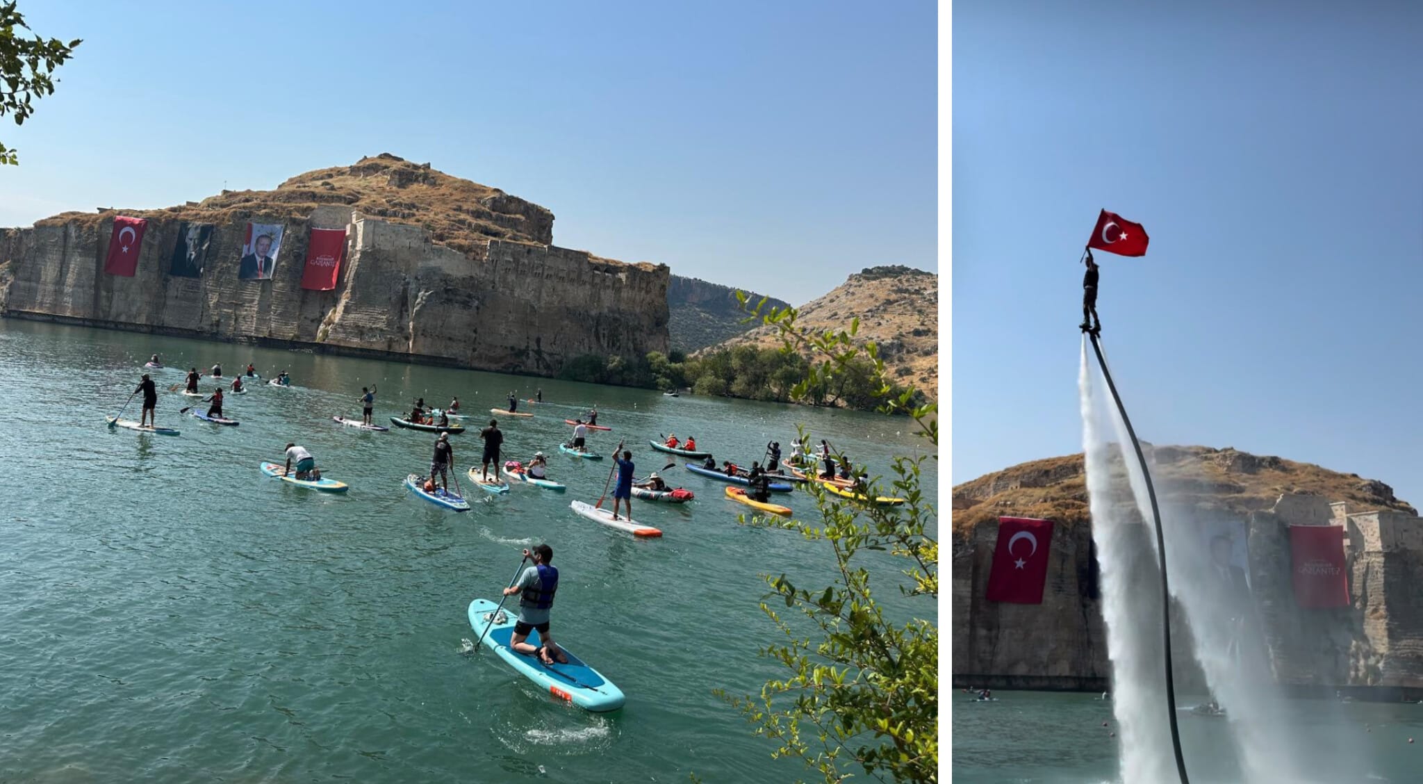 Urfa söylüyor, Antep nam salıyor: Fatma Şahin dünyaya Fırat'tan selam verdi!