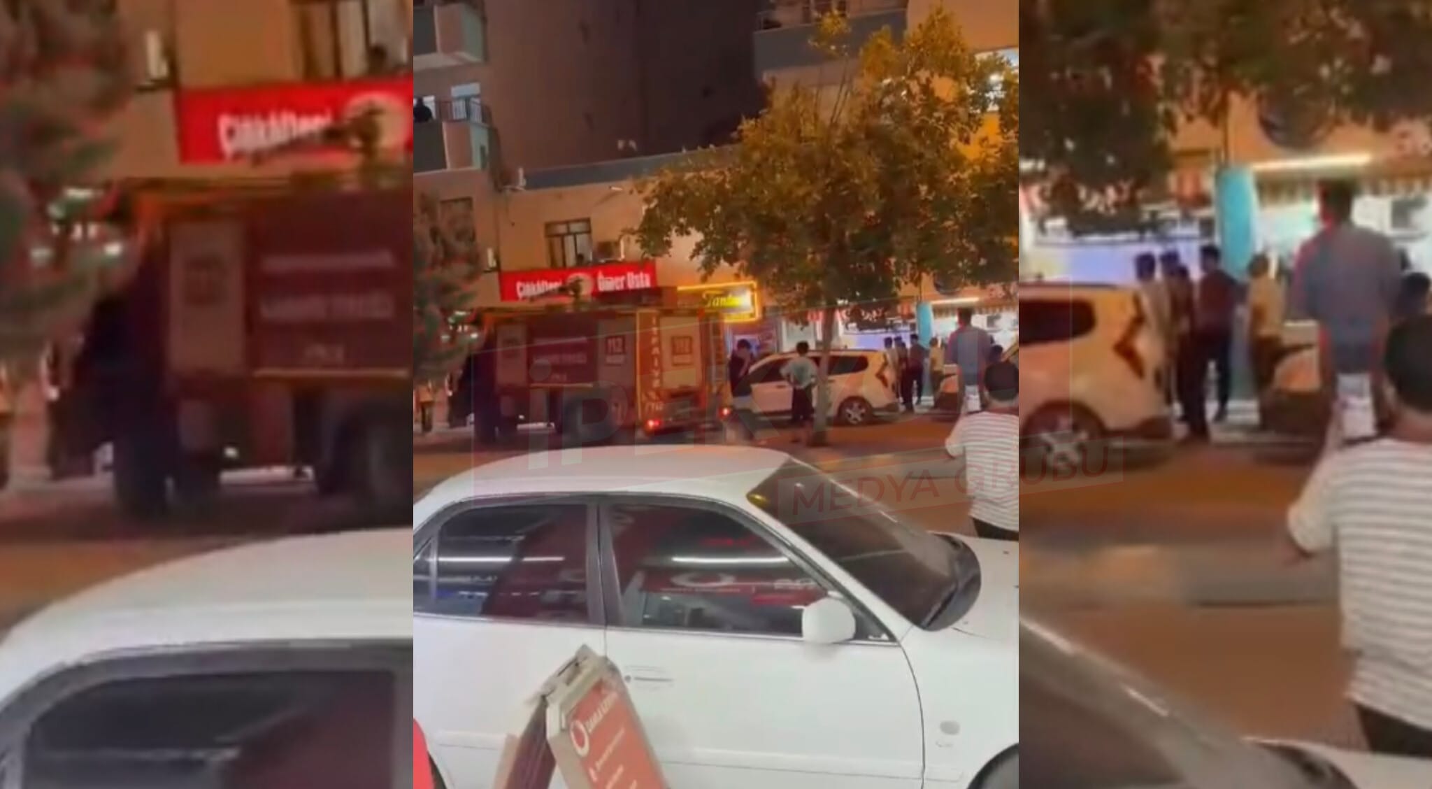 Şanlıurfa'nın ilçesinde yangın: Tantuni dükkanını dumanlar kapladı...