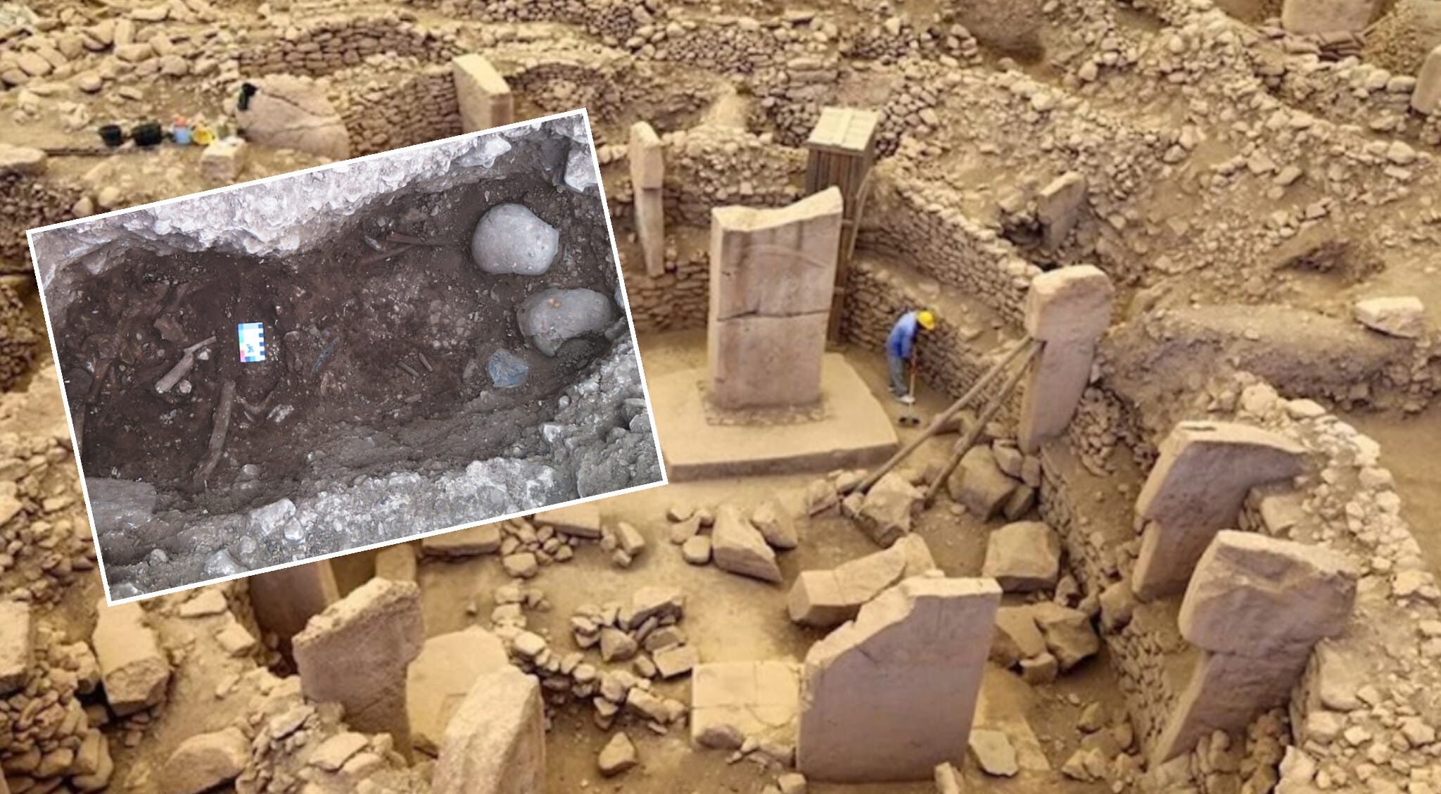 Göbeklitepe'de bir ilk: Dağınık insan kemiklerinin gizemi çözüldü!