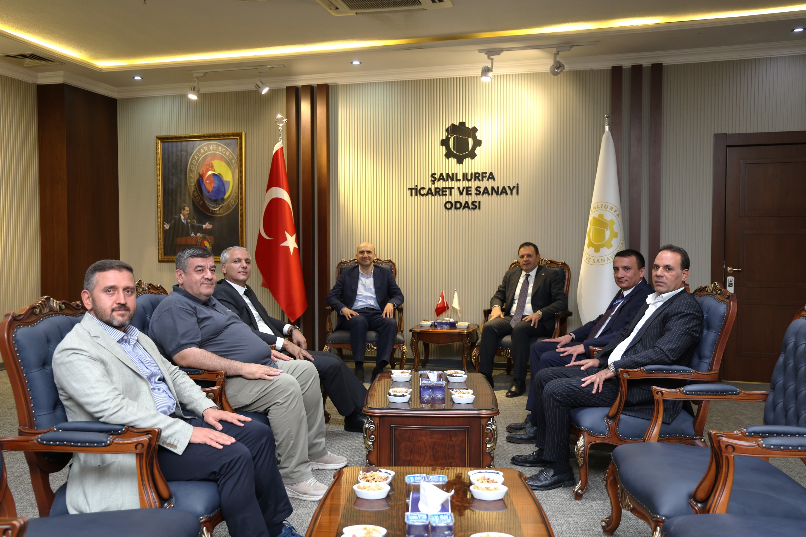 KOSGEB Başkanı İbrahimcioğlu'ndan ŞUTSO'ya ziyaret: Ortak çalışma vurgusu...