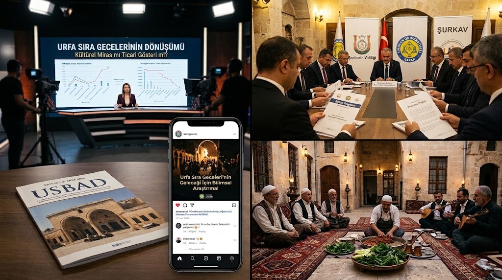 Urfa Sıra Geceleri araştırmaya konu oldu: "Gelenek mi, Ticari Gösteri mi?"