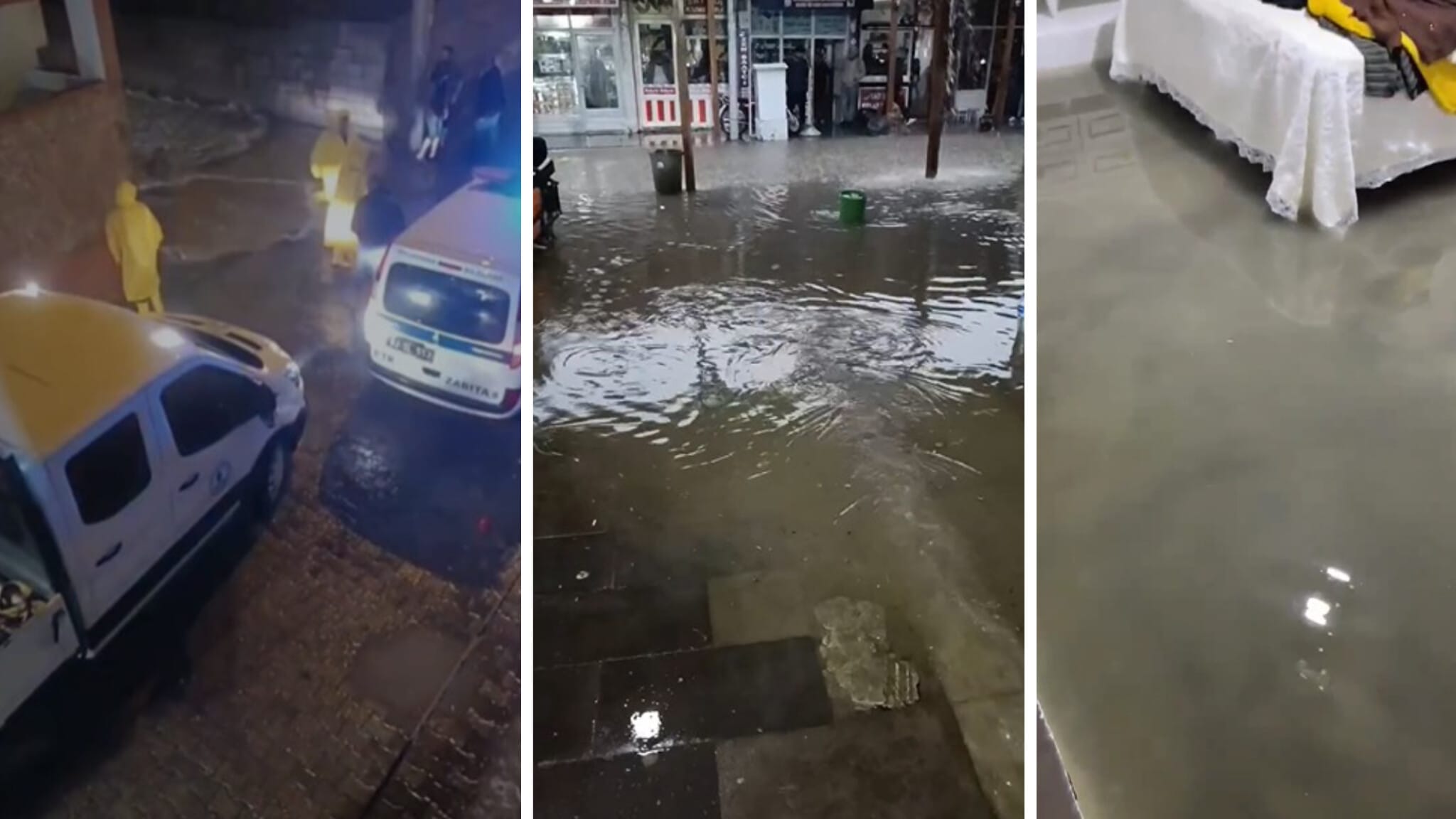 Şanlıurfa'da sağanak: İlçelerde su baskınları..