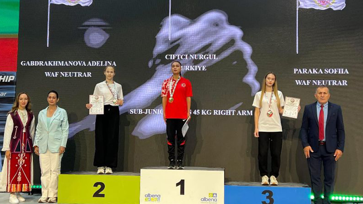 Şanlıurfalı Milli sporcu dünya şampiyonu!