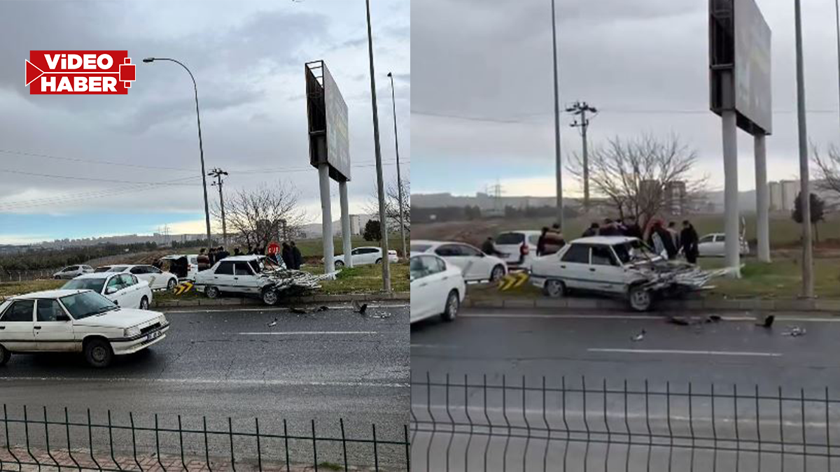 Şanlıurfa’da yol ortasında zincirleme kaza! Yaralılar var…