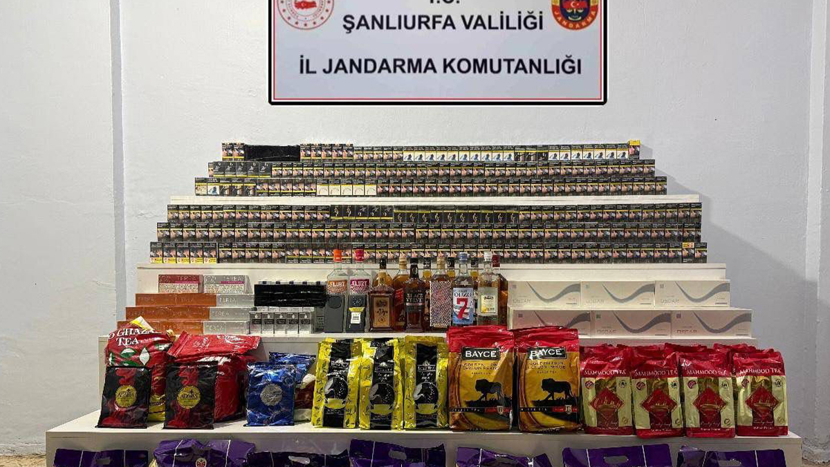 Şanlıurfa’da jandarmadan kaçakçılara baskın! 37 gözaltı