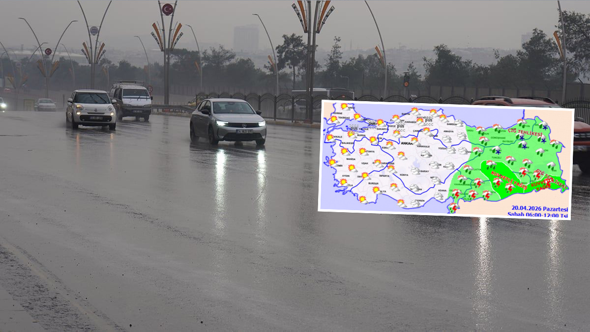 Şanlıurfa’da sağanak yağış uyarısı! Tedbir çağrısı