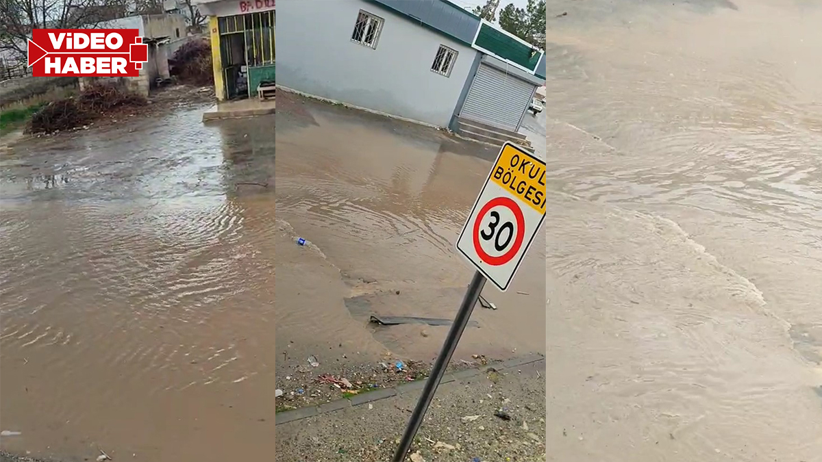 Şanlıurfa kırsalında şiddetli yağış! Birçok noktada su birikintileri oluştu