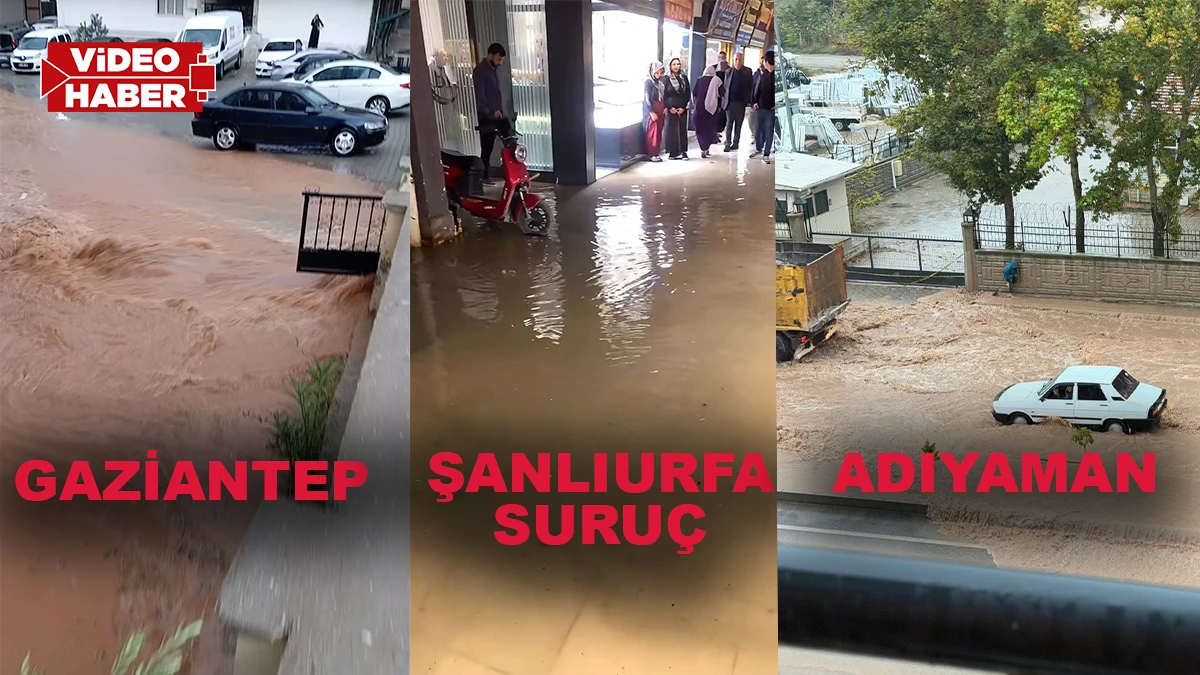 Güneydoğu’da sağanak üç ili etkisi altına aldı: Yağışın bilançosu ağır...