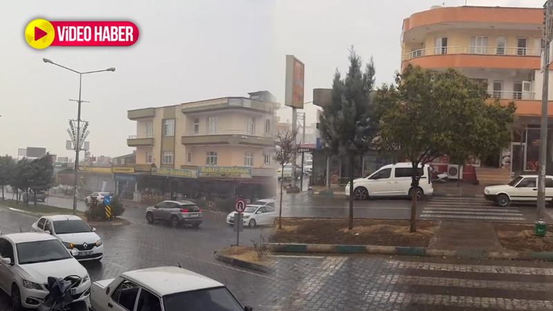Şanlıurfa’da sürpriz yaz yağmuru