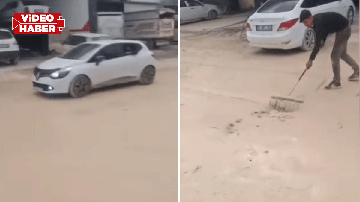Suruç’ta esnafın çileli günleri geri döndü! Yollar çamur deryası