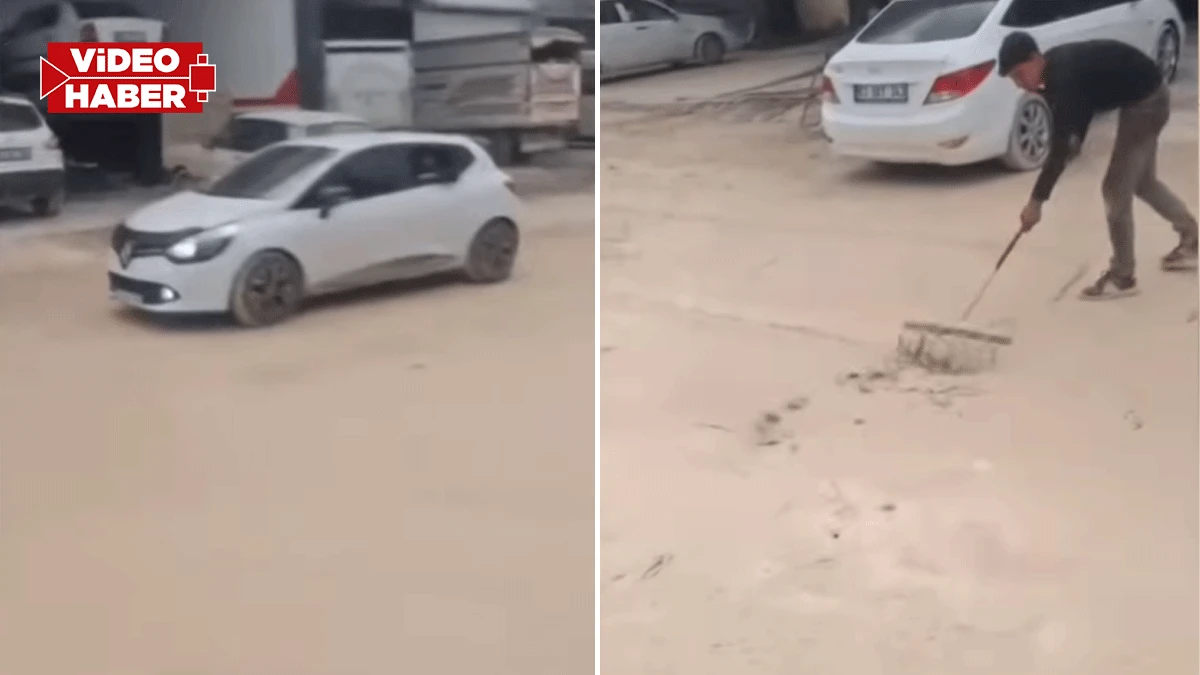 Suruç’ta esnafın çileli günleri geri döndü! Yollar çamur deryası
